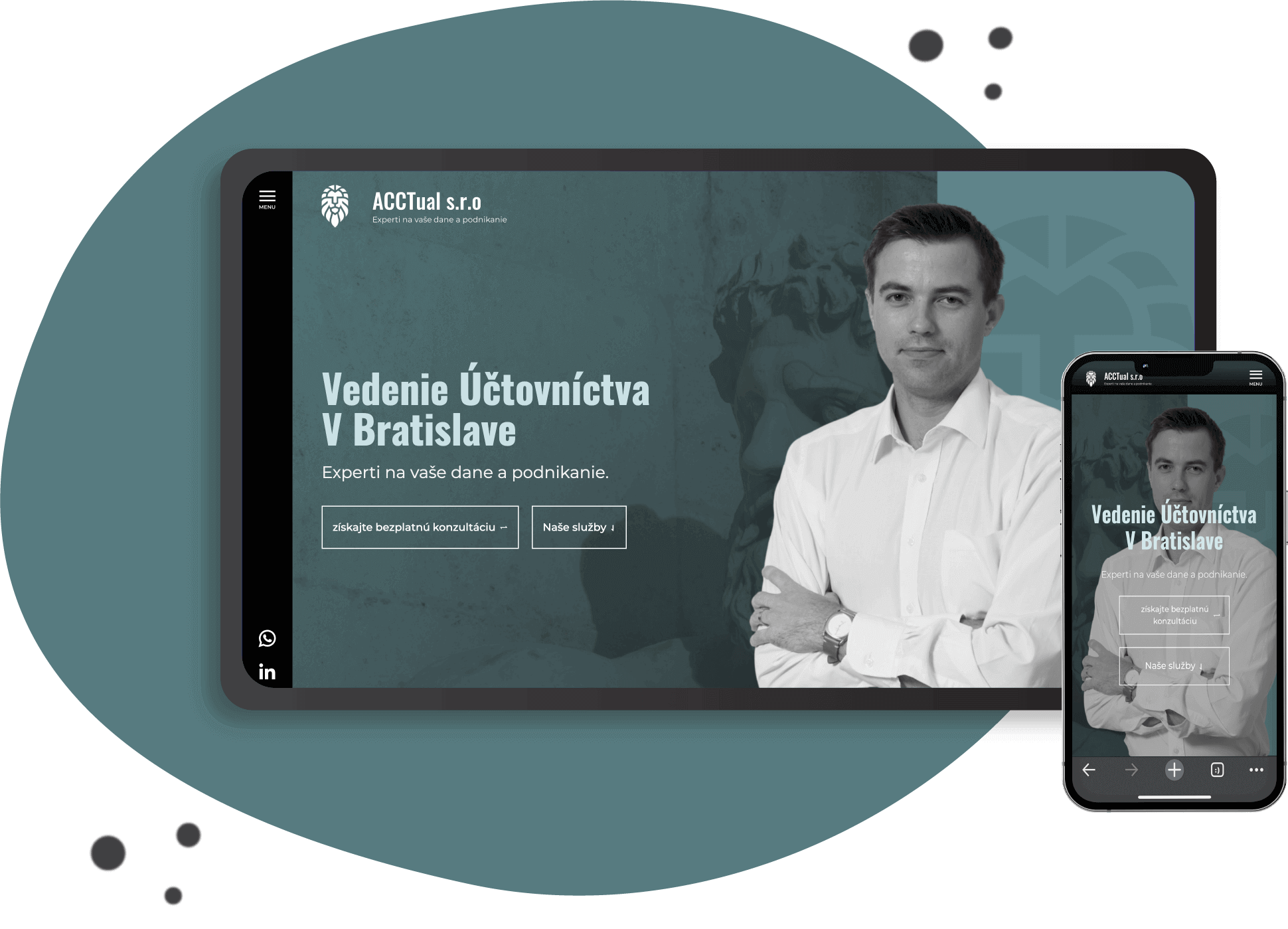 Responsive Web Design for Accounting Company