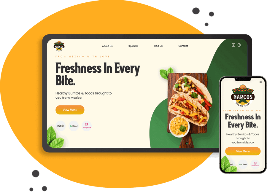 Responsive Web Design for Mexican Restaurant